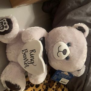 Ring bearer proposal bear! Build A Bear!